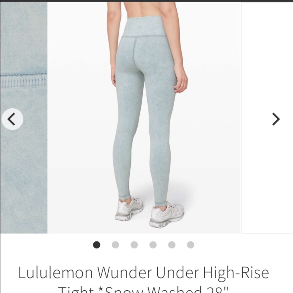 Snow washed chambray lululemon